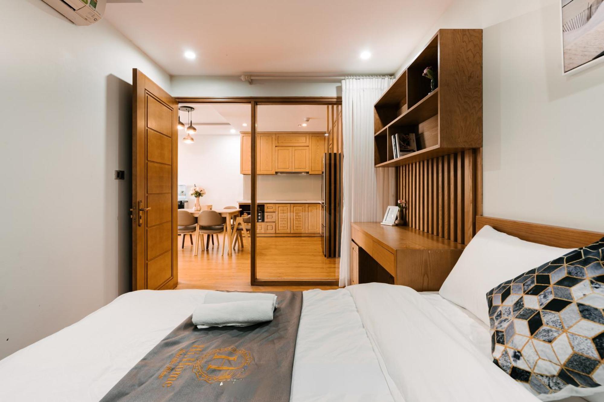 Hi-Home Suites - The West Lake Xuan Dieu Hanoi Kültér fotó