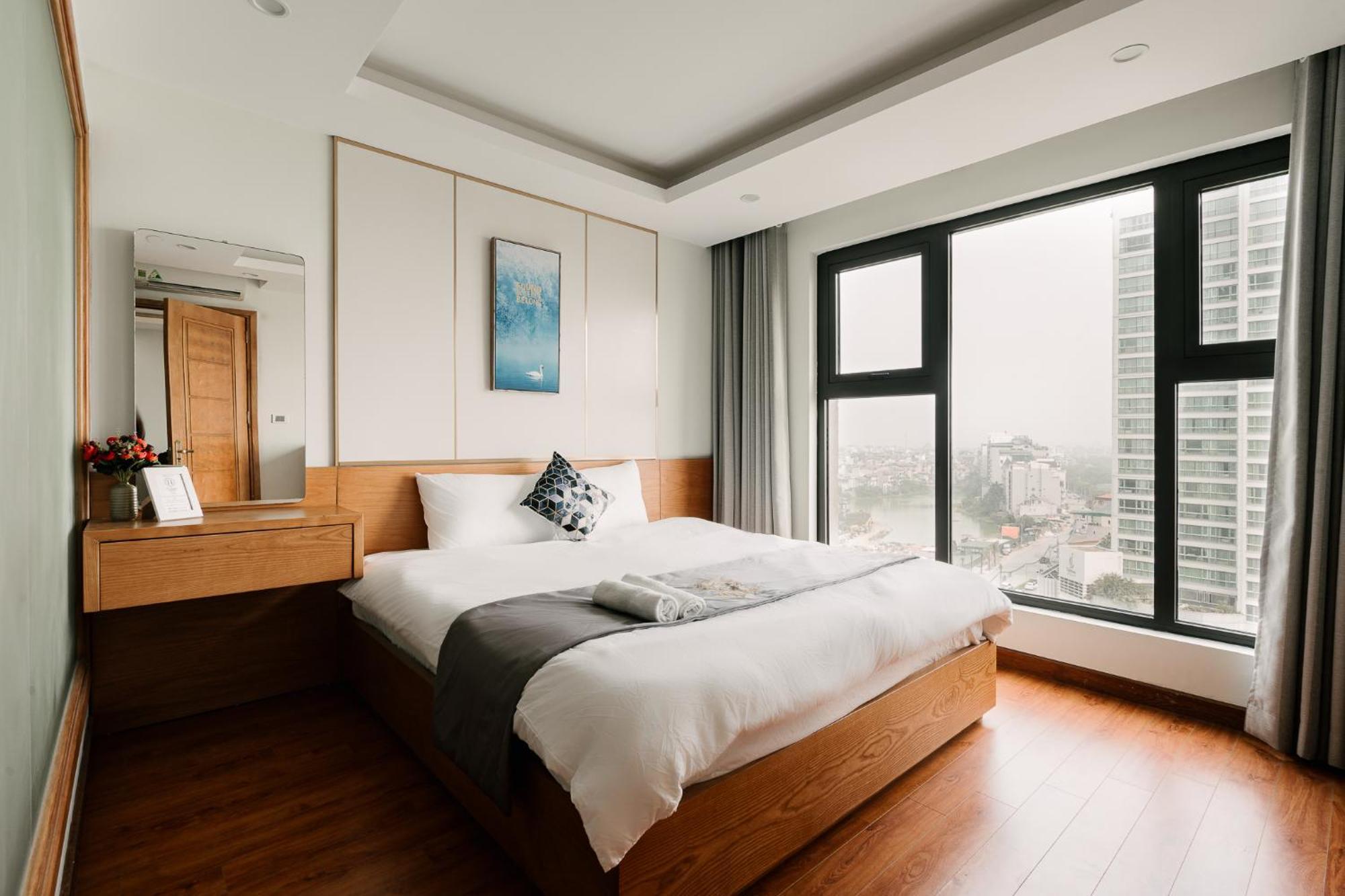 Hi-Home Suites - The West Lake Xuan Dieu Hanoi Kültér fotó